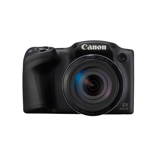 Canon powershot sx430 is negro cámara de fotos digital compacta 20mp hd zoom óptico estabilizador inteligente wifi nfc