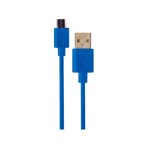 Dcu cable azul conexión usb a micro usb 2m