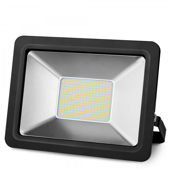 Proyector led negro 100w.fria