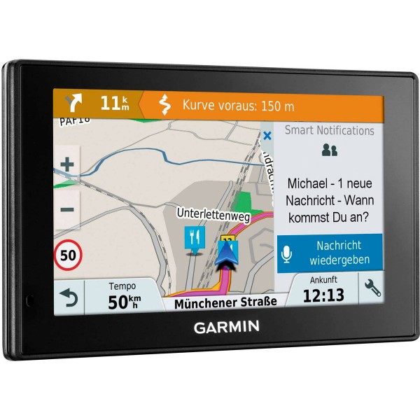 Garmin drive 5 plus eu mt-s navegador gps con mapas preinstalados de europa pantalla de 5''