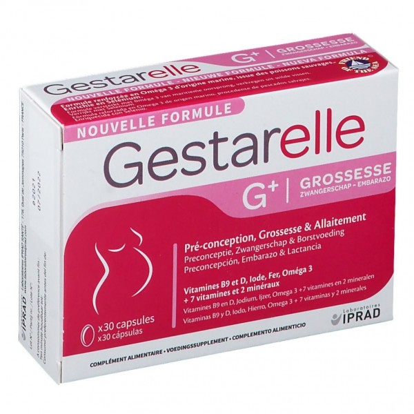 GESTARELLE G+ 30 CAPSULAS