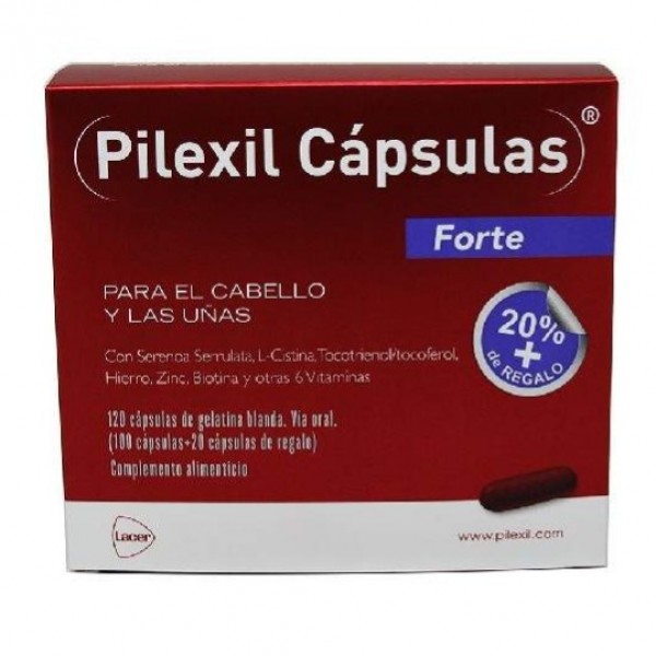 PILEXIL FORTE CABELLO Y UÑAS 100 CAPS