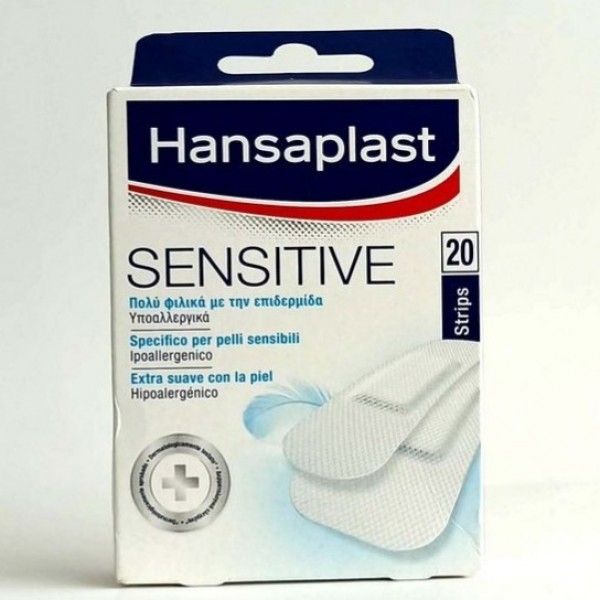 Hansaplast Sensitive 20 Uds