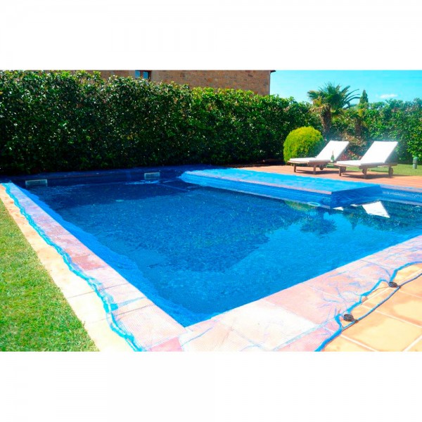 Malla para piscina 4x8m leaf pool cover