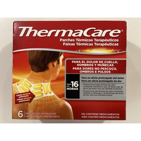 THERMACARE CUELLO-HOMBRO 6 PARCHES
