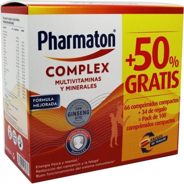 PHARMATON COMPLEX 60 + 30 CAPS PROMO