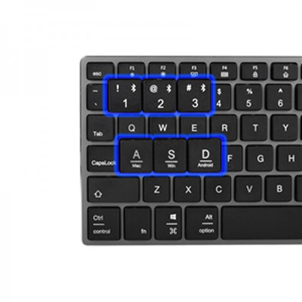 Ngs  fortune teclado inala. multidispositivo  bt