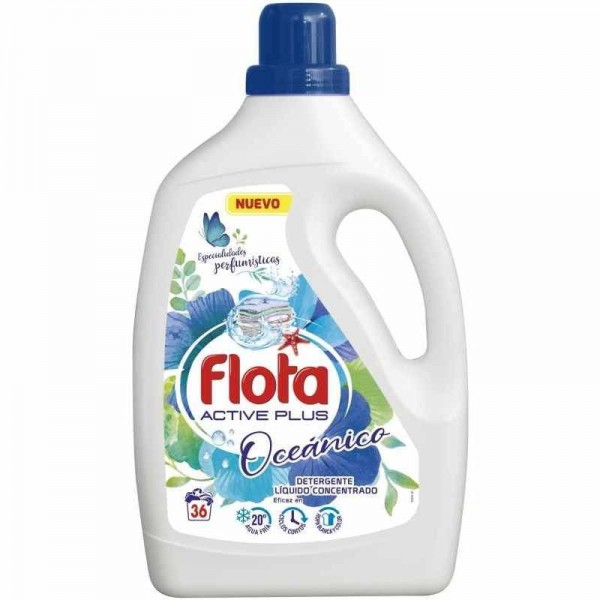 Flota detergente Active Plus 36 lavados