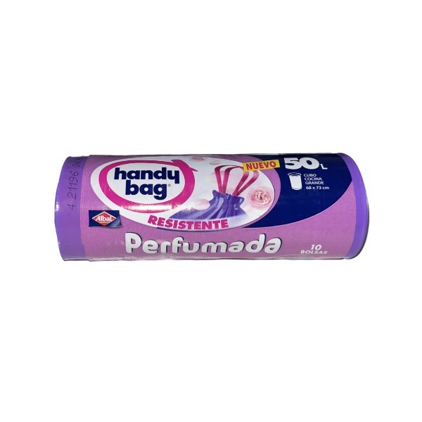Handy Bag bolsas de basura perfumadas 50L 10 bolsas