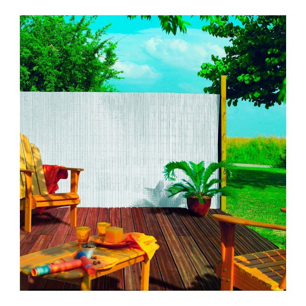 Cañizo doble cara pvc blanco 1 x 3 m (pack 2 unidades)