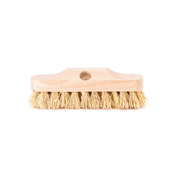 Cepillo buque 5x10 raiz zacatón fibra vegetal, 22 x 6,5 x 7,5 cm