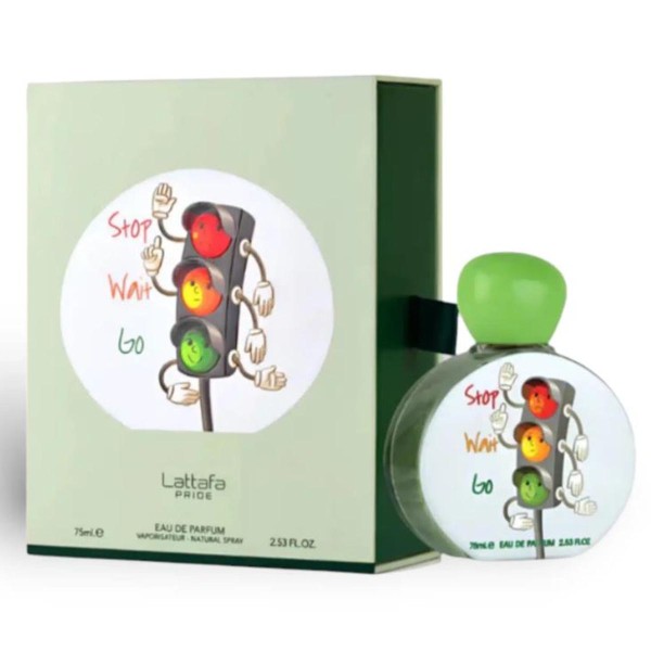 Lattafa pride stop wait go eau de parfum 75ml vaporizador