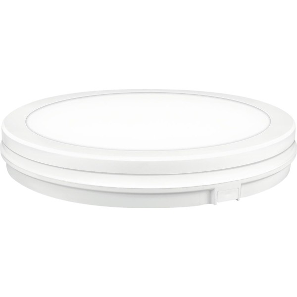 Aplique led redondo blanco ip65 30w.3cct