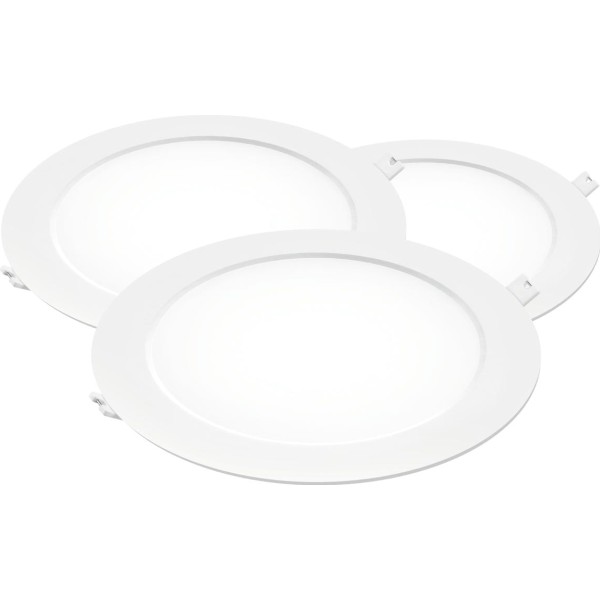 Downlight led pc redondo bla.18w.3cct.3u