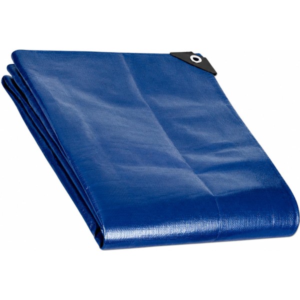 Toldo reforz. multiuso azul  3x5m 120g
